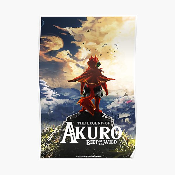 LEGEND OF AKURO Protogen Game Poster Poster