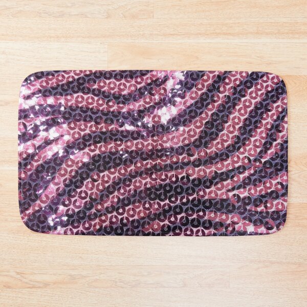 Item preview, Photographic Image of Pink Zebra Sequins designed and sold by CrazyCraftLady.