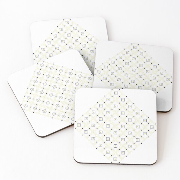 Item preview, Art deco pattern blue and bronze designed and sold by Caesiouscloud.
