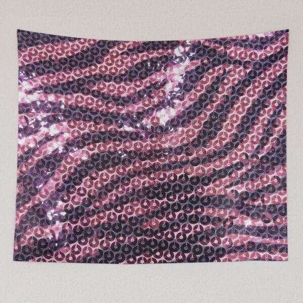 Item preview, Photographic Image of Pink Zebra Sequins designed and sold by CrazyCraftLady.