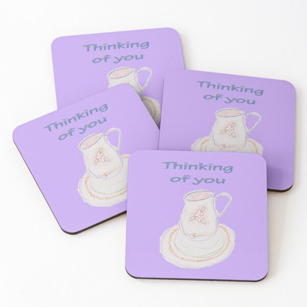 Item preview, Thinking of You Teacup designed and sold by KazM.