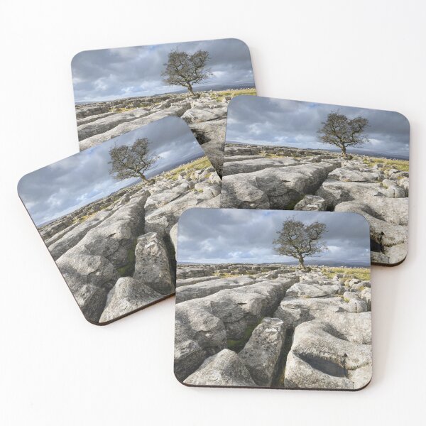 Item preview, Limestone pavement and lone tree (Winskill Stones) designed and sold by bitm2007.