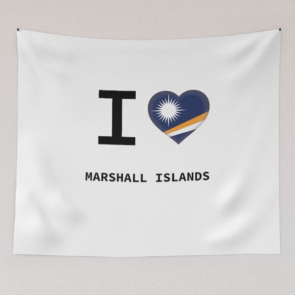Item preview, I HEART MARSHALL ISLANDS designed and sold by Mxdesign888.