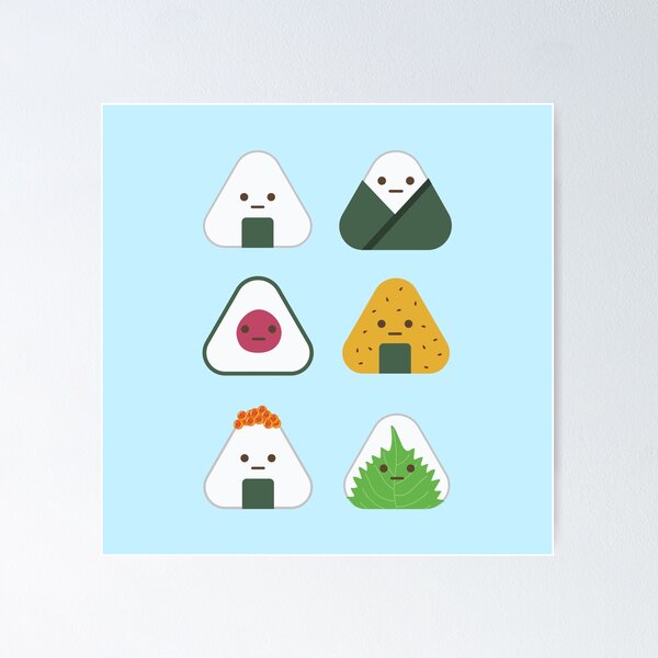 Item preview, Onigiri-sama (6-pack) designed and sold by ikura-sama.