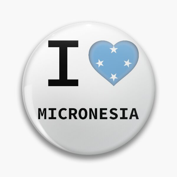 Item preview, I HEART MICRONESIA designed and sold by Mxdesign888.