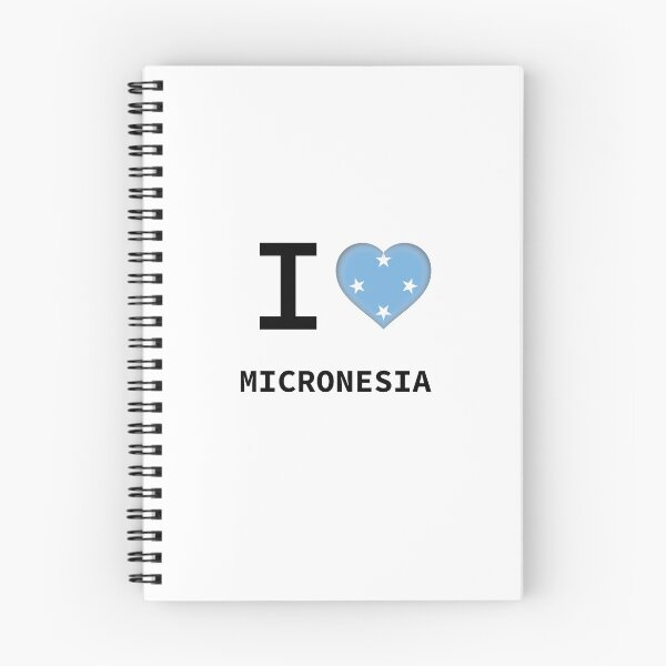 Item preview, I HEART MICRONESIA designed and sold by Mxdesign888.