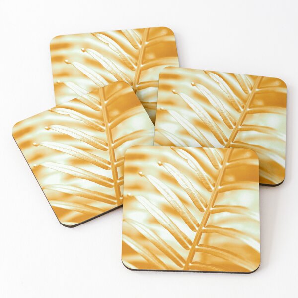 Item preview, Summer golden fern designed and sold by Anna Ratkevich.