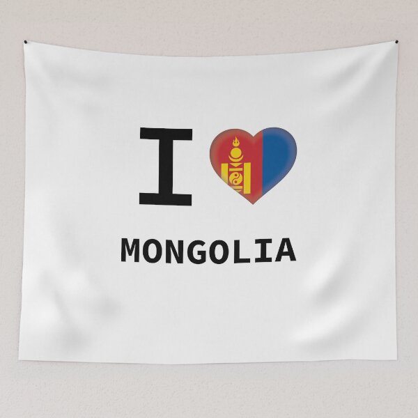 Item preview, I HEART MONGOLIA designed and sold by Mxdesign888.