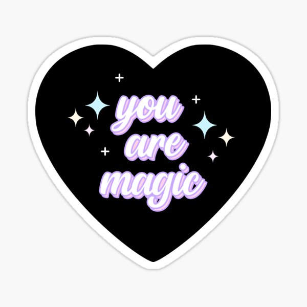 Item preview, You Are Magic // Black | Nikury designed and sold by nikury.