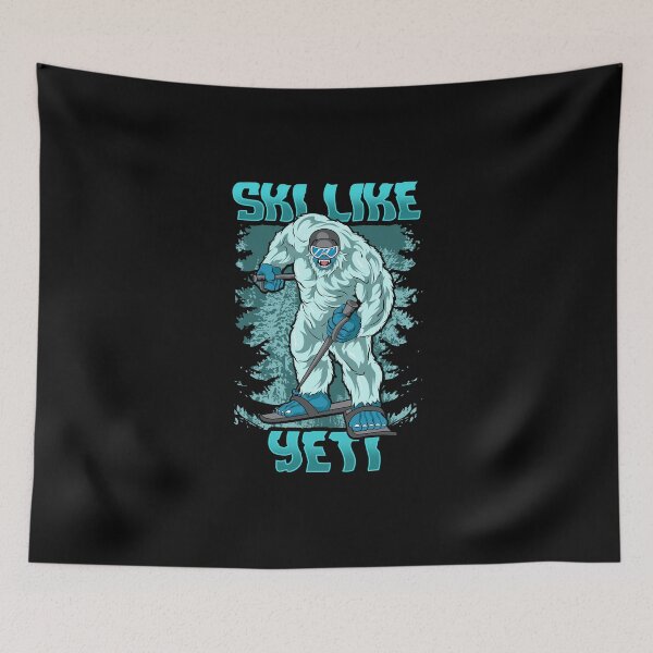 Item preview, Ski Like Yeti - Funny Wintersports Skiing T-Shirt designed and sold by biNutz.