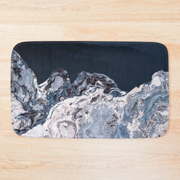 Item preview, BLUE MARBLED MOUNTAINS designed and sold by Pia Schneider.