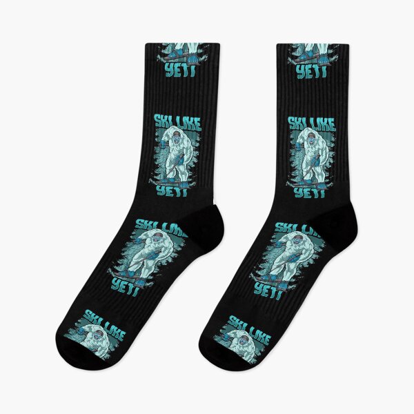 Item preview, Ski Like Yeti - Funny Wintersports Skiing T-Shirt designed and sold by biNutz.