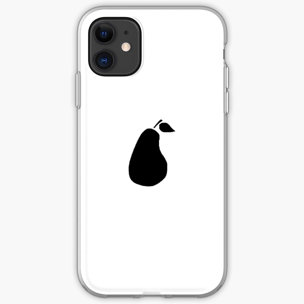 "Pear phone logo" iPhone Case & Cover by Miabatista Redbubble