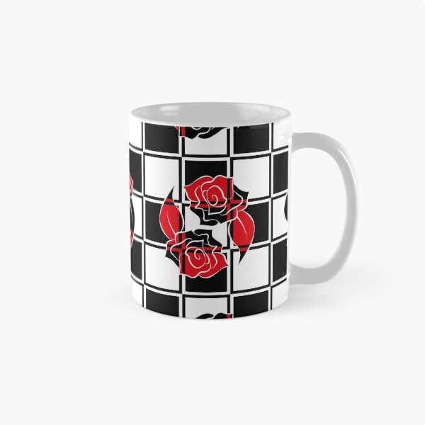 Item preview, Tile Checkerboard Floral Print designed and sold by forfun-art.