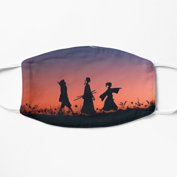 jin et fuu ombre silhouette matin promenade Masque sans plis
