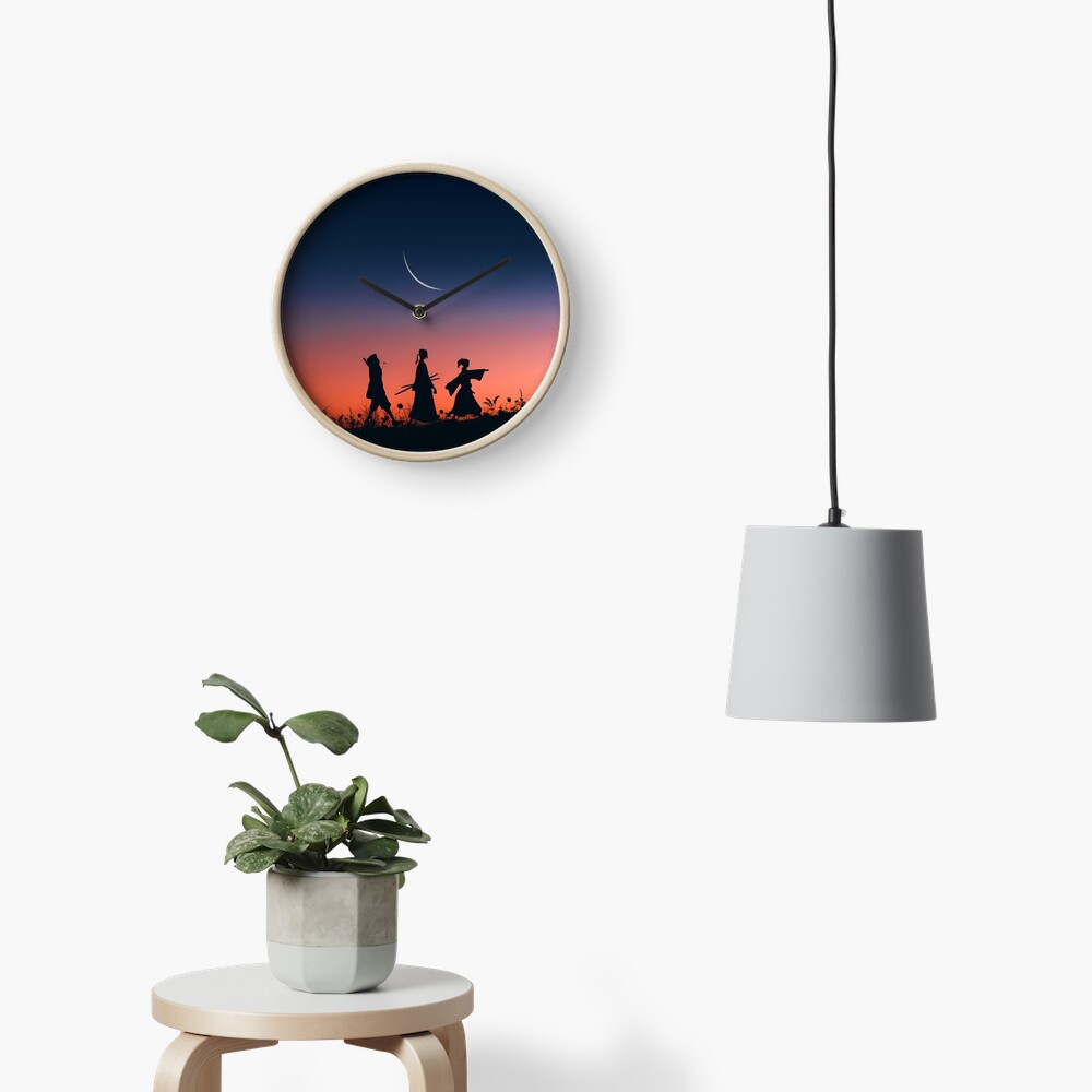 Samurai champloo classic walk Clock