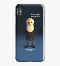 Charles Darwin - The Beagle Has Landed iPhone Case