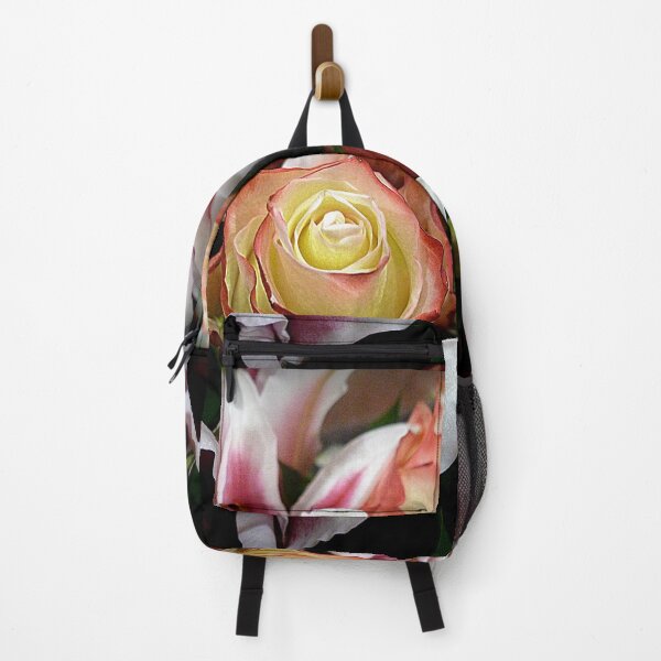 Item preview, A SPECIAL ROSE WITH LILIES designed and sold by Elaine Bawden.