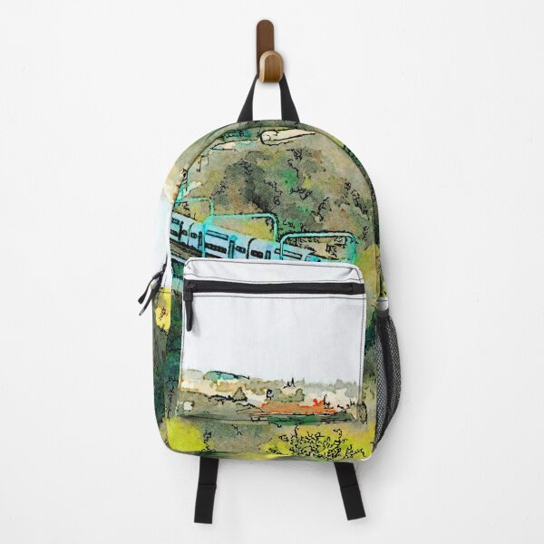 Item preview, Rome; landscape with train designed and sold by Giuseppe Cocco.
