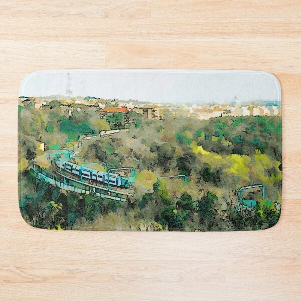 Item preview, Rome; landscape with train designed and sold by Giuseppe Cocco.