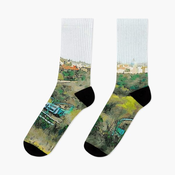 Item preview, Rome; landscape with train designed and sold by Giuseppe Cocco.