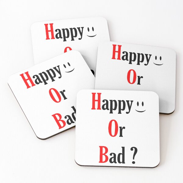 Item preview, happy or bad feelings. designed and sold by MrX1920.