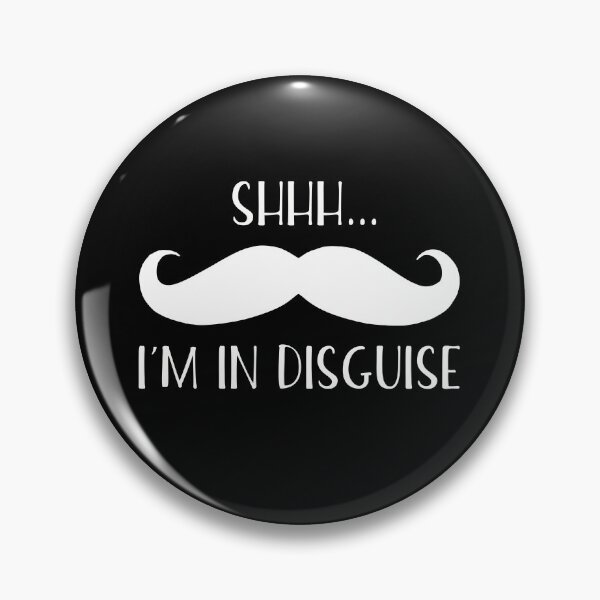 Item preview, SHHH... I'm In Disguise - Funny Spy Design designed and sold by Delightfully Cynical.