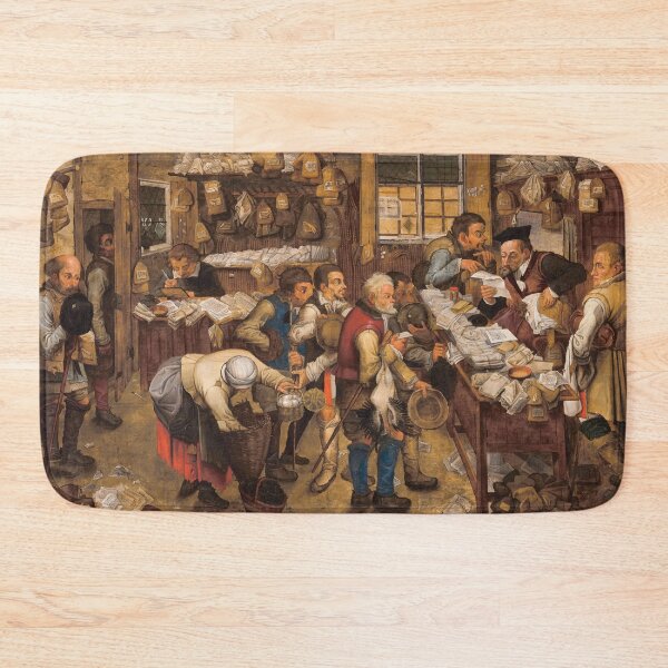 Artikelvorschau, Pieter Brueghel der Jüngere - Das Büro des Steuereintreibers entworfen und verkauft von vakashop.