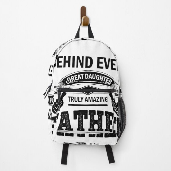 Item preview, Behind Every Great Daughter is a Truly Amazing Father designed and sold by GravitiTees.