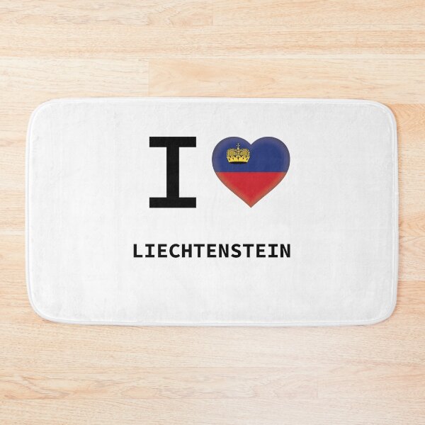 Item preview, I HEART LIECHTENSTEIN designed and sold by Mxdesign888.