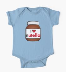 I <3 Nutella One Piece - Short Sleeve