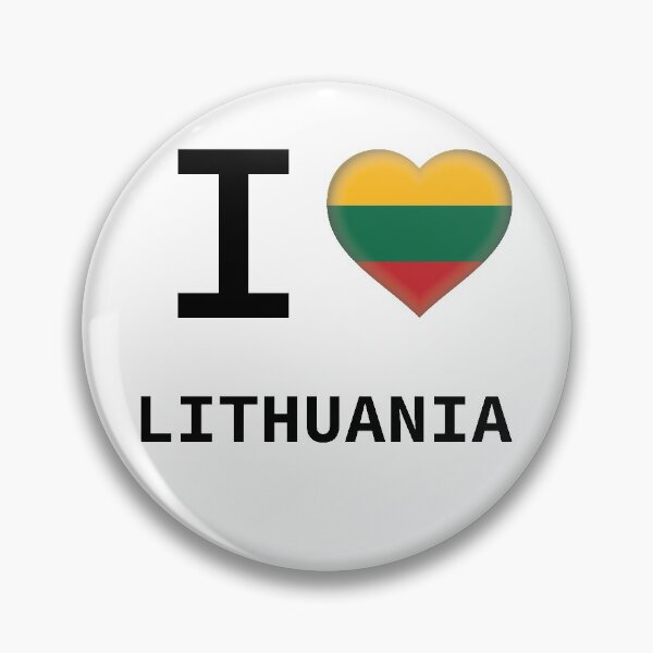 Item preview, I HEART LITHUANIA designed and sold by Mxdesign888.