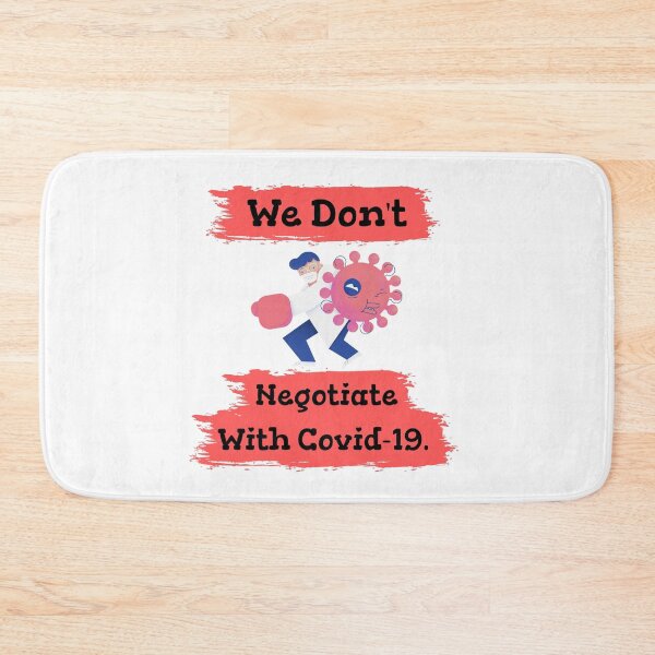 Item preview, We Don't Negotiate (Covid-19) designed and sold by rp-store.