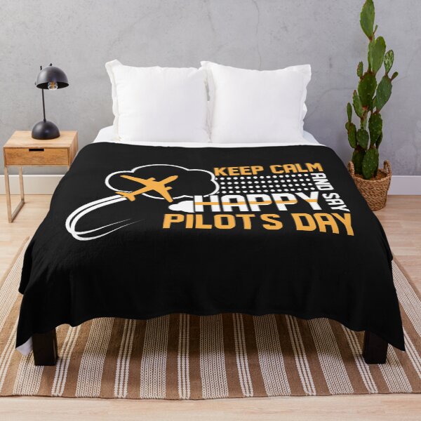 Item preview, Keep Calm & Say Happy Pilot's Day designed and sold by ShirtStar0815.