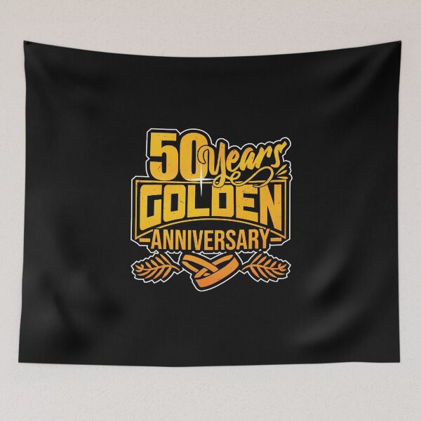 Item preview, Golden wedding anniversary, designed and sold by Cutebutfunny.