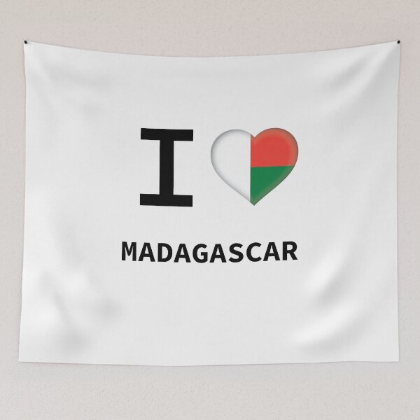 Item preview, I HEART MADAGASCAR designed and sold by Mxdesign888.