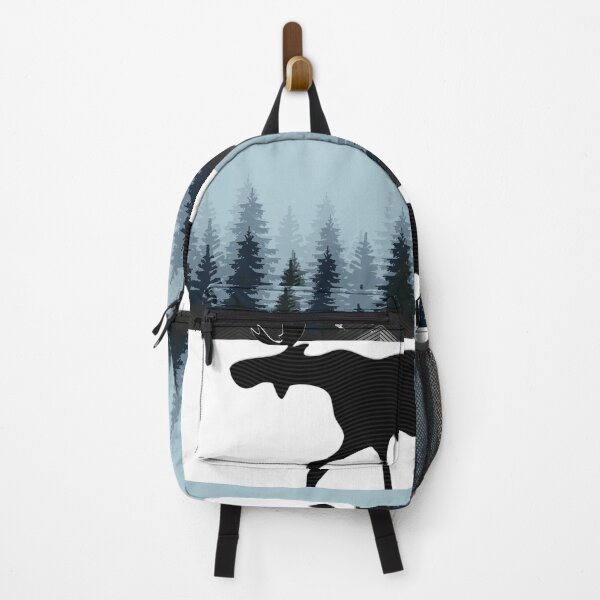 Item preview, WINTER WALK OF A MOOSE II designed and sold by Pia Schneider.