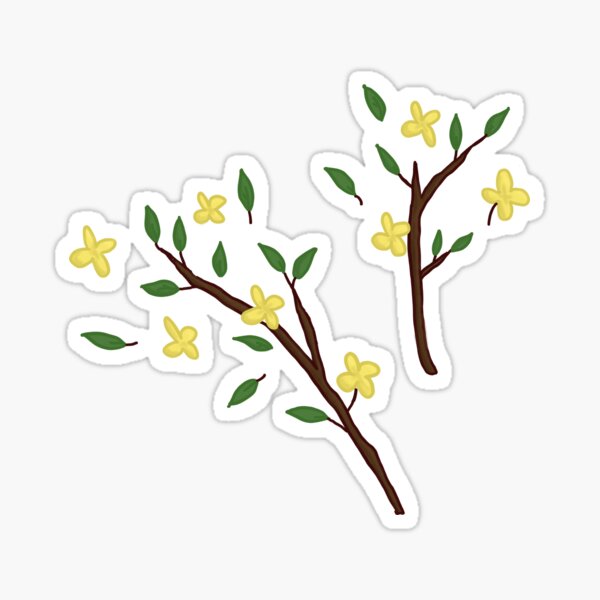 Item preview, FORSYTHIA designed and sold by basiastachurska.