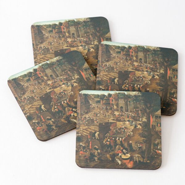 Item preview, Pieter Brueghel The Younger - A Village Fair  designed and sold by vakashop.