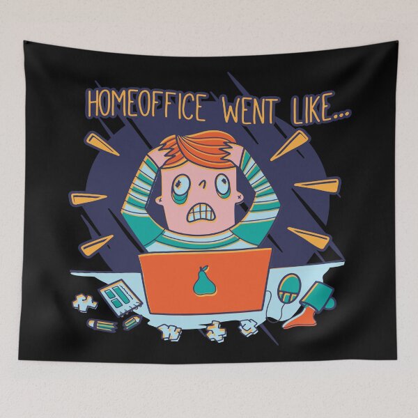 Item preview, Home office went like designed and sold by Schmuddelshirt.