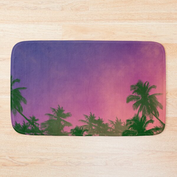 Item preview, Palms in Pink & Purple Sky designed and sold by JAMMCREATIONS.