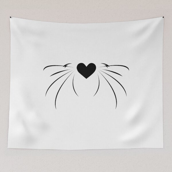 Item preview, KITTY MASK, Kitten Mask, Cat mask, Cute Mask, Cute Women Mass, Whiskers mask, Women Mask, Cat Lover Mask, Heart nose, Cat Lover Girl, Cats designed and sold by Ms-Nach.