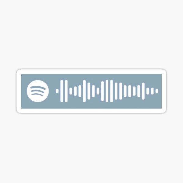 Vienna by Billy Joel Spotify Scan Code Sticker