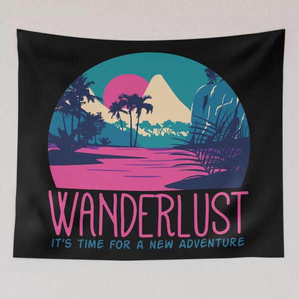 Artikelvorschau, Wanderlust entworfen und verkauft von Schmuddelshirt.