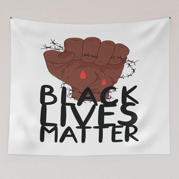 Item preview, Black Lives Matter juneteenth Anti Racism Gift Idea BLM designed and sold by Tatus Brinal.