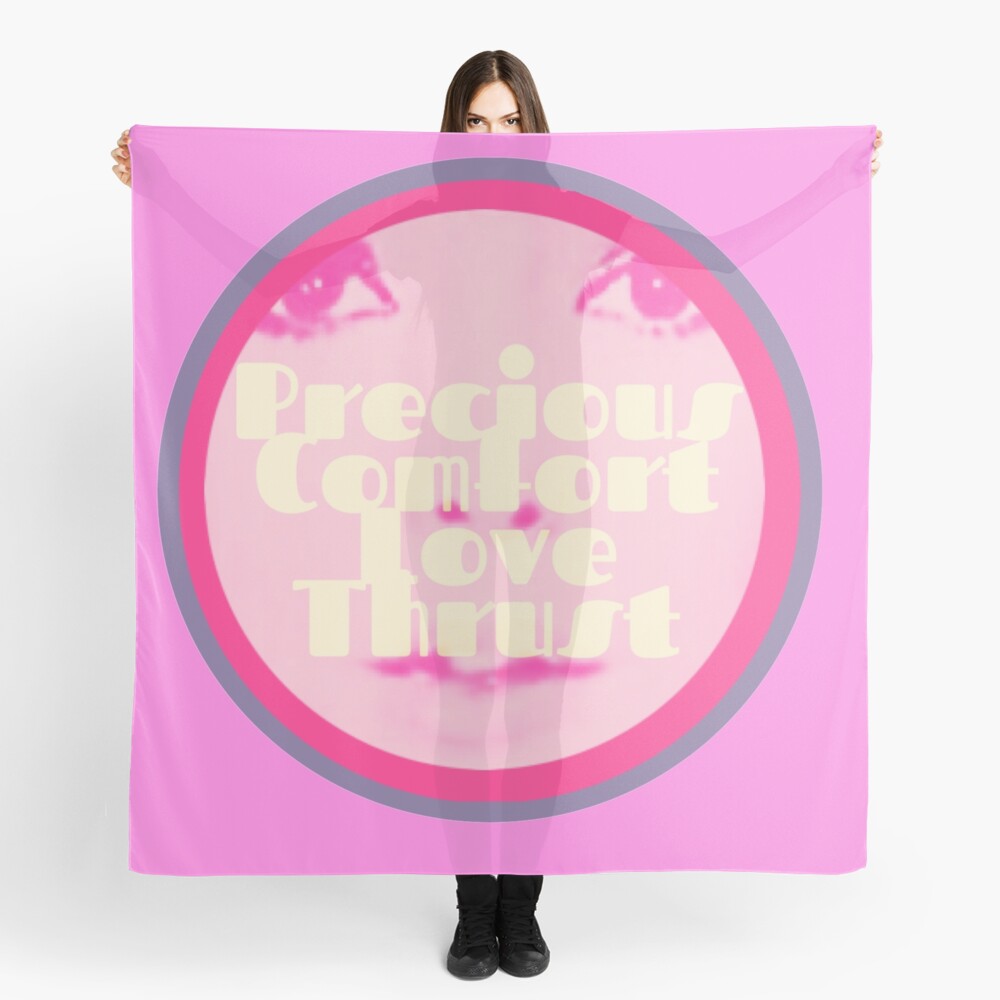 Precious Comfort Love Thrust Logo Scarf