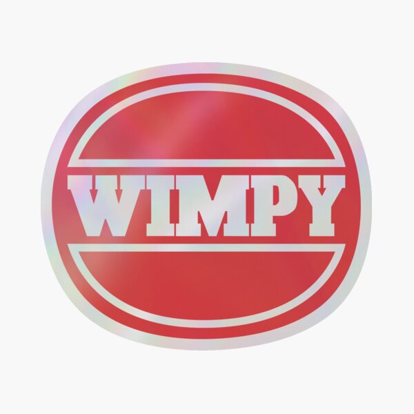 Item preview, 'Wimpy' branding (1960s - 1984) designed and sold by Logocryo.