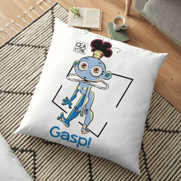 Ceannine-Gasp Floor Pillow