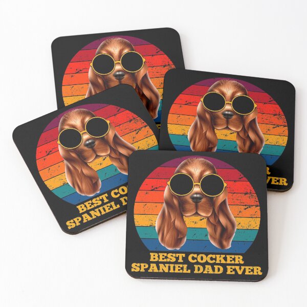 Item preview, Best Cocker Spaniel Dad Ever designed and sold by Yernarb.