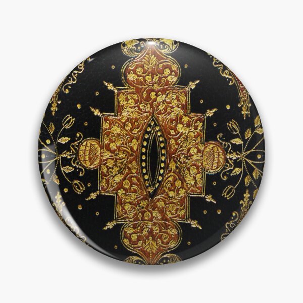 Item preview, Black and Gold Floral Book designed and sold by Falln.